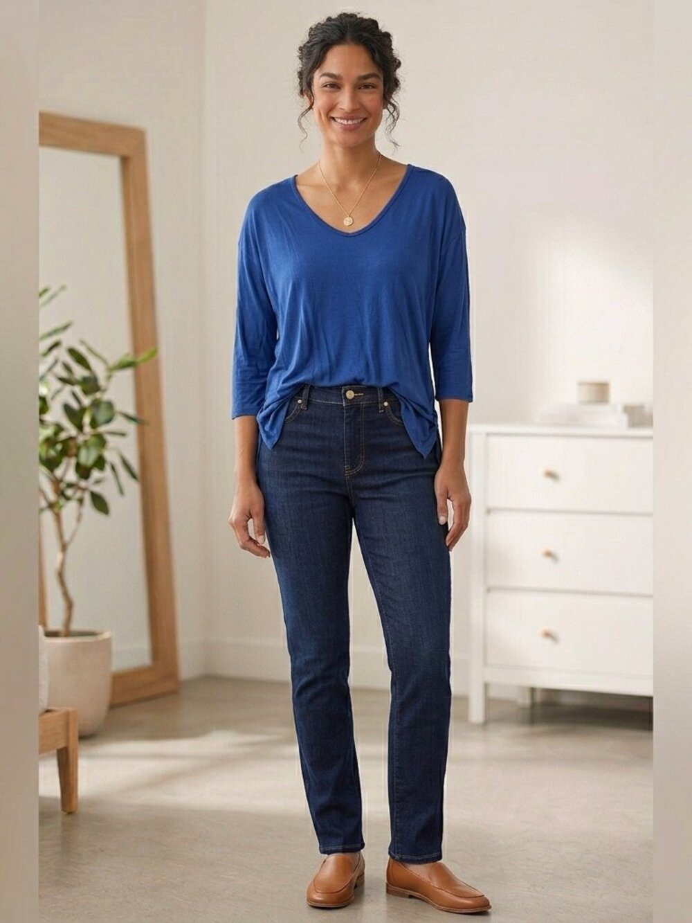 LOFT Women's Royal Blue Blouse